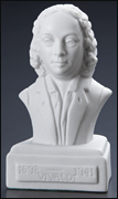 COMPOSER STATUETTE VIVALDI 5 INCH